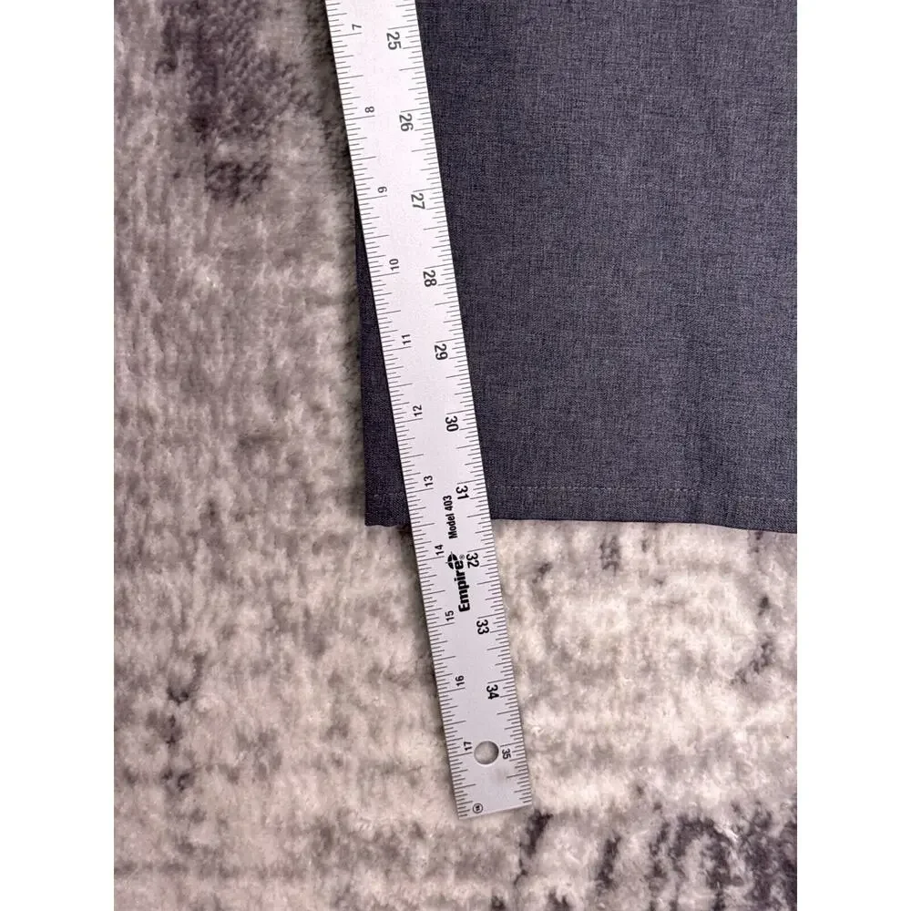 Travis Mathew Pants 36 x 32 Mens Gray Slim Straight 5 Pocket Golf Performance